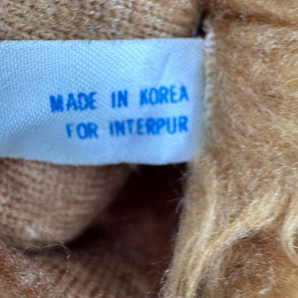 VTG 1980 FURRY HUGGEMS 38" Brown Tan Hanging Full Body Hand Monkey PUPPET Korea - Picture 14 of 16